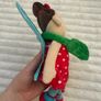 The Irish Fairy Door Company Fairy Friend Plush Evie-Bee FD554266 approx. 30 cm. Please see photos Image 9
