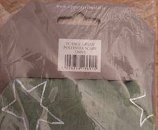 Brand new tipperary crystal  sage green scarf