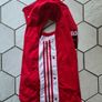 Adidas vest retro vintage Gilet red top adibreak shirt t-shirt poppers D7 Size L/XL the Brand Image 7