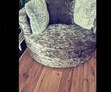 suite furniture swivel love chair