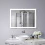 LED & Fog Free Bathroom Mirror DP313A 800x600mm Image 2