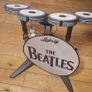 Nintendo Wii beatles rockband drum kit and bass. Image 3