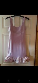 womens pink mini dress