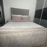 Double bed with 60inch headboard Image 2