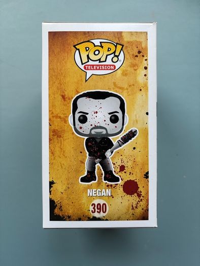 Funko Pop - Negan Black and White Bloody 390 - The Walking Dead - Vinyl Action Figure