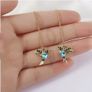 Charming Earrings with a Tiny Bird - excellent gift idea Image 4