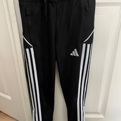 Adidas black joggers