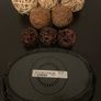 IKEA bundle 3 x decorative natural wicker rattan balls sticks and decor 8 rattan balls in IKEA basket Image 5