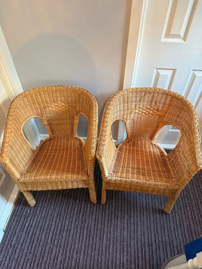 Set of Rattan Chairs