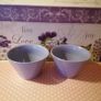 Set of 2 Purple Bowls Image 5