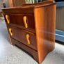 1930's Art Deco Walnut Chest of Drawers Image 2