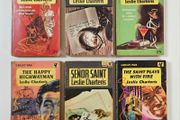 The Saint Books x 6 - Leslie Chartris - Vintage Crime Thriller Pan Paperback Books