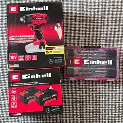 Einhell Cordless Impact Driver Tool Set
