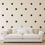 Polka Dot Stickers, Removable Wallpaper, Gold Pattern Decals, Wallpaper decal, Confetti Decals, Nursery Decor, Nursery Decals Image 2