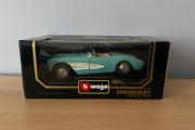 Chevrolet Corvette 1957 1/18 Burago Model Car