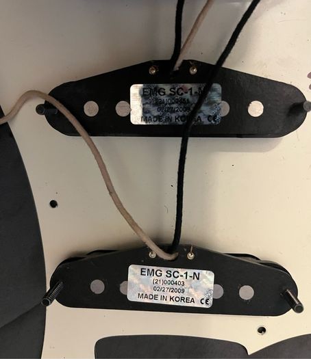 Emg hz SC 1 N SC 1 M neck middle single coil passive pickups fender Stratocaster electric guitar parts accessories