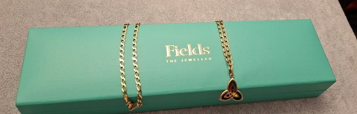 gold necklace