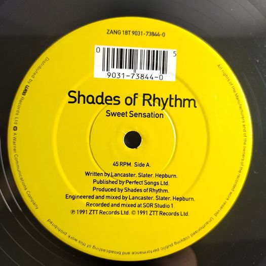 Shades Of Rhythm - Sweet Sensation - ZZT Records - SOR 90s PIANO House CLASSIC!