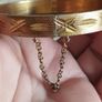 Vintage bracelet 18K RGP Rolled gold, 70s. Image 4