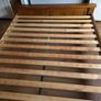5 ft Bed frame -Dark Wood-EZ Living Image 7