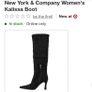 NYandcompany Kalissa Black and hounds tooth boots Size 7 BNIB Image 6