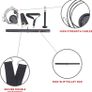Power Cage Squat Rack Upgrade Attachments, Dip Bar, Plate Bar Holder, Belt Squat, J Hook, Lat, Adapter, U Ring, Pull Up Bar, Landmine, Captain's Chair, Tricep Rope For Home Gym Image 3