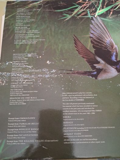 Mike Oldfield - 2LP The Complete - Gatefold double - 1985