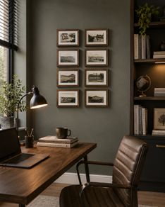 Framed Vintage Irish Postcard Collection