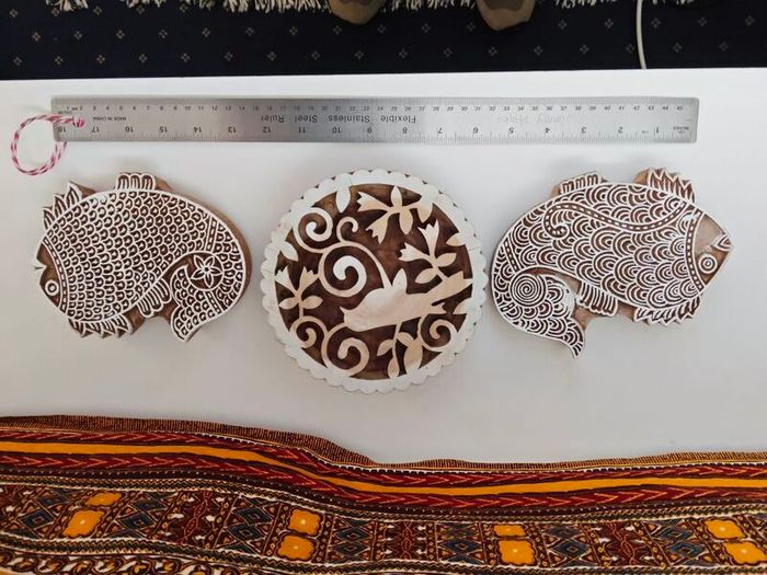 wooden block printing