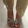 GIVANA bling sliders with perspex heel Sz 40 (Fit 6.5-7UK) Image 3