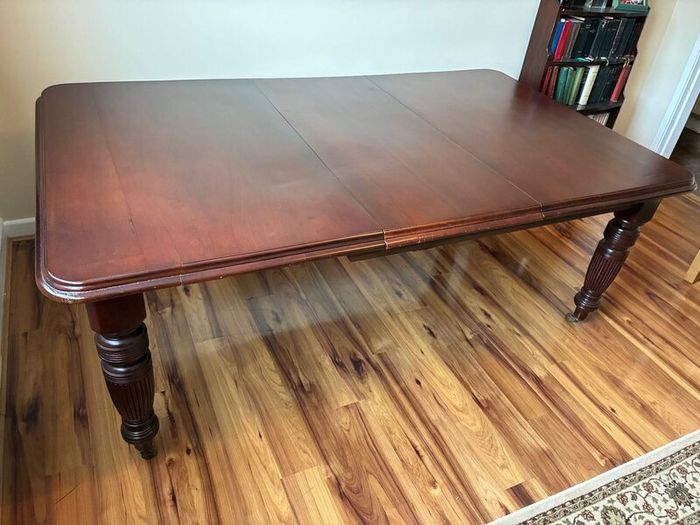 Mahogany dining table