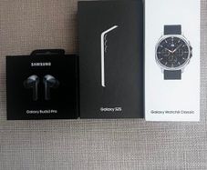 Samsung Galaxy S25 (256GB), Watch8 Classic (e-SIM), Buds3 Pro, Full Set, Brand New