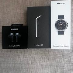 Samsung Galaxy S25 (256GB), Watch8 Classic (e-SIM), Buds3 Pro, Full Set, Brand New