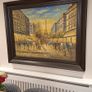 Large Parisian Impressionist Style Painting Image 5