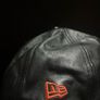 Authentic New Era New York yankees Mets Synthetic Leather Black 9FORTY baseball hat Cap Image 3