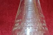 Vintage M.B.L. Glass Milk Bottle