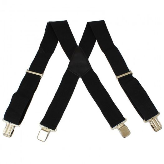 Mens Wide Heavy Duty Adjustable Elasticated Motorcycle Trouser Braces