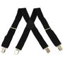 Mens Wide Heavy Duty Adjustable Elasticated Motorcycle Trouser Braces Image 2