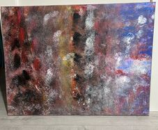 Original large abstract  painting