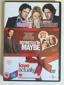 Trilogy Movie RomCom Boxset (Bridget Jones's Diary, Definitely, Maybe, Love Actually [Movie DVD]