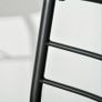 2-Seater Bar Stool and Table Set w/ Bottle Storage Shelf Wood Tone (FREE POSTAGE) Image 9