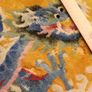 Chinois- Oriental Rug Runner Gold/Yellow 350cm x 70cm wide. Image 2