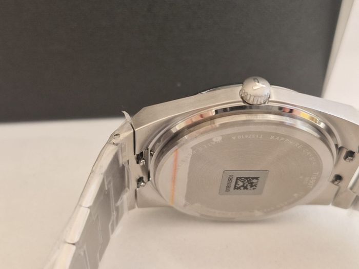 Tissot PRX 40mm Black Dial Steel Case Bracelet Watch T1374101105100