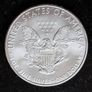 1 oz  999 Silver American Eagle 2008 Coin. Image 2