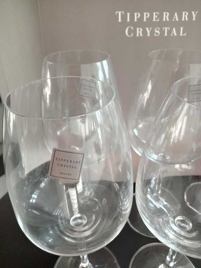 Tipperary Crystal 6 Wine Glasses