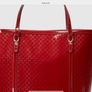Gucci  MicroGuccissima Tote Red Image 3