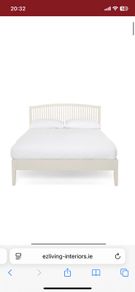 King size bed with mattress