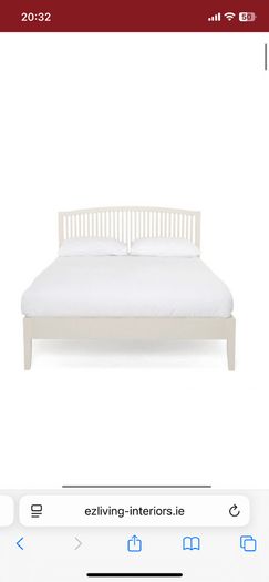 King size bed with mattress