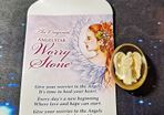 Angel Worry Stone Angelstar With Lovely Envelope Unusual Gift