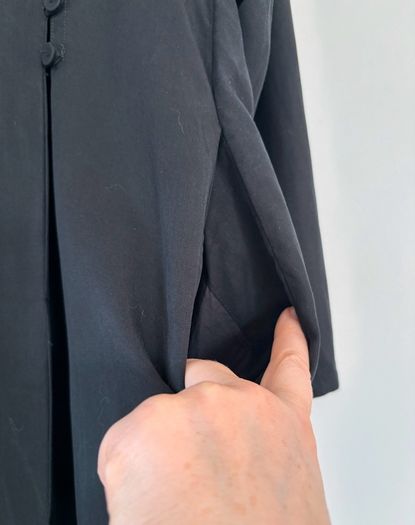 COS midi wrap dress
